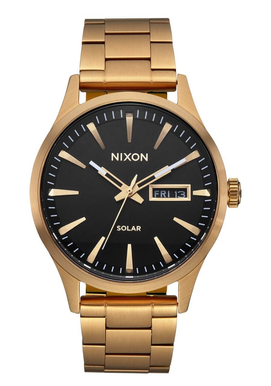 Men'S Watches Nixon | Sentry Solar Stainless Steel