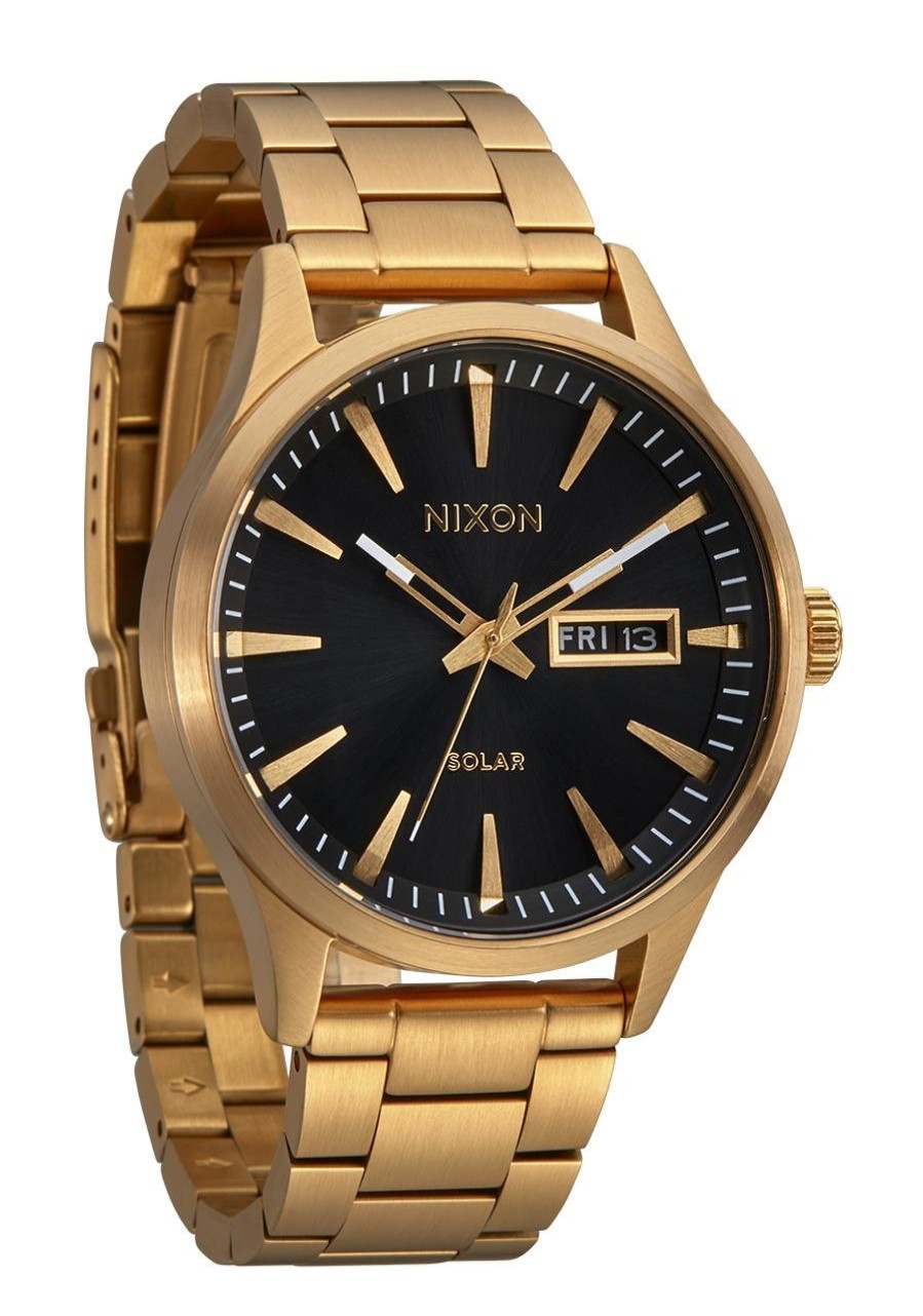 Men'S Watches Nixon | Sentry Solar Stainless Steel