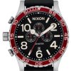 Men'S Watches Nixon | 51-30 Chrono Leather