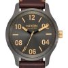 Men'S Watches Nixon | Patrol Leather