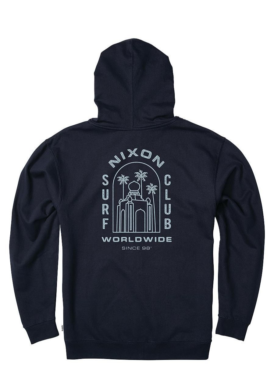 Clothing & Accessories Nixon Sweatshirts | Temple Zip Hoodie