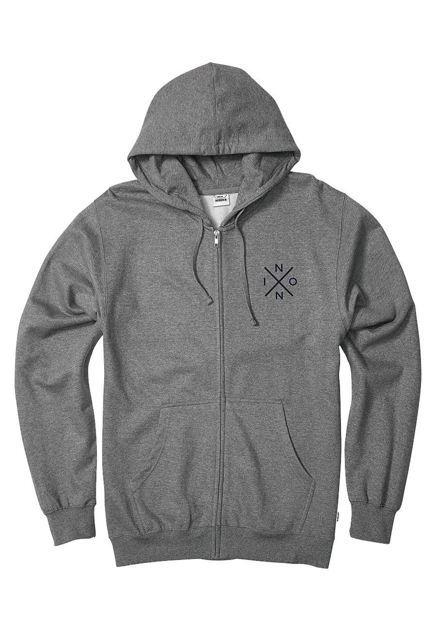 Clothing & Accessories Nixon Sweatshirts | Spot Full Zip Hoodie