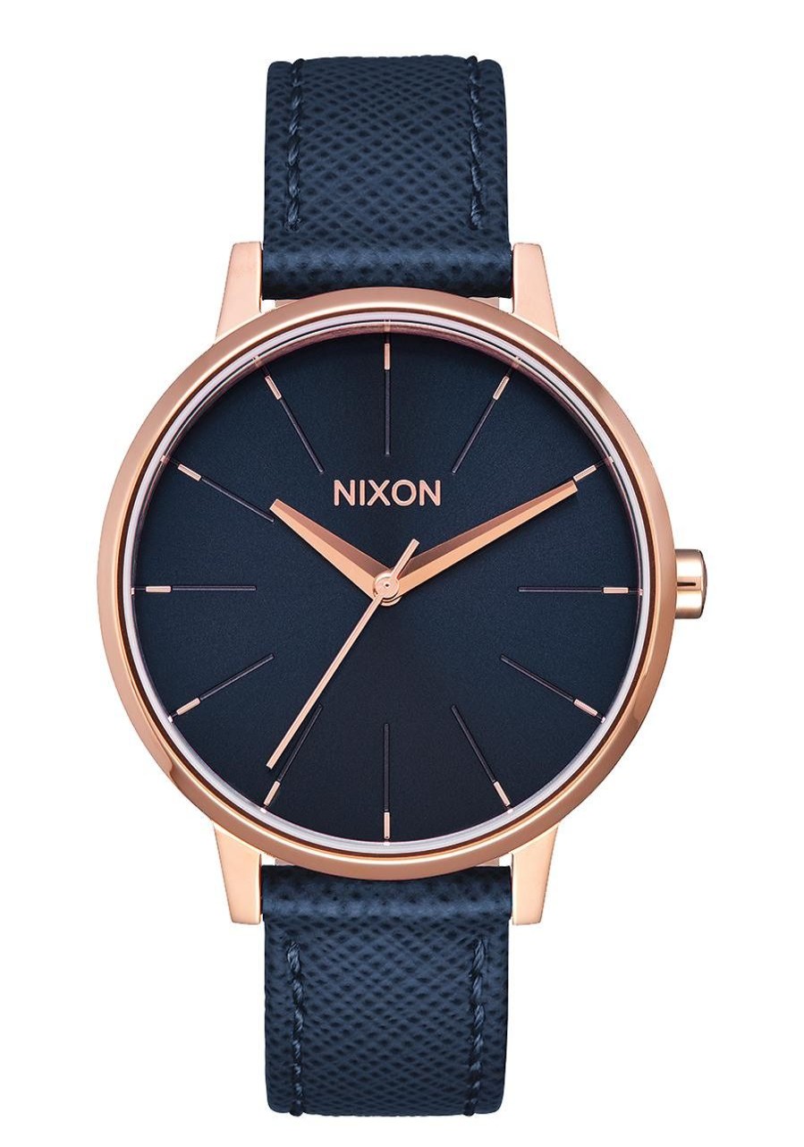 Men'S Watches Nixon | Kensington Leather