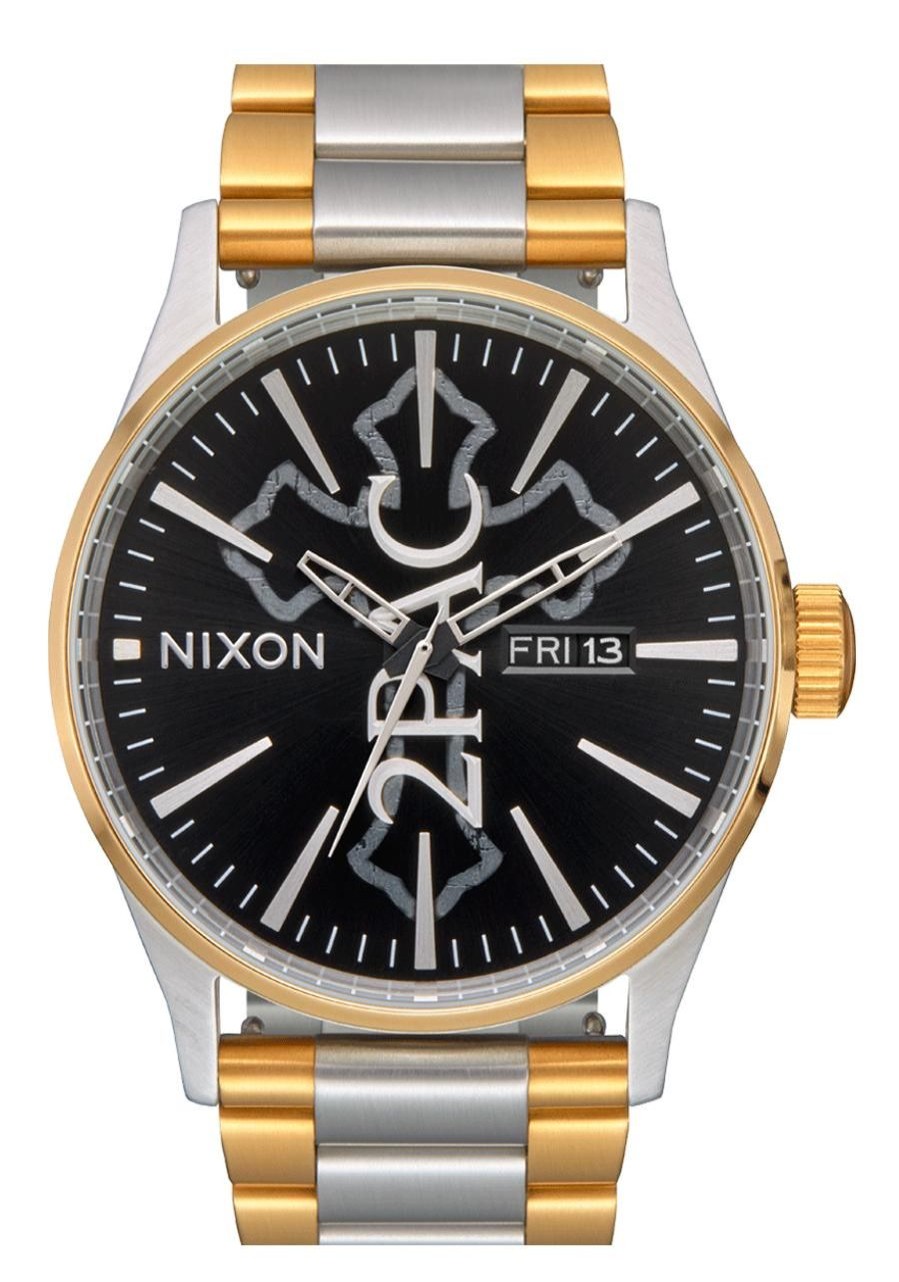 Men'S Watches Nixon | 2Pac Sentry Stainless Steel