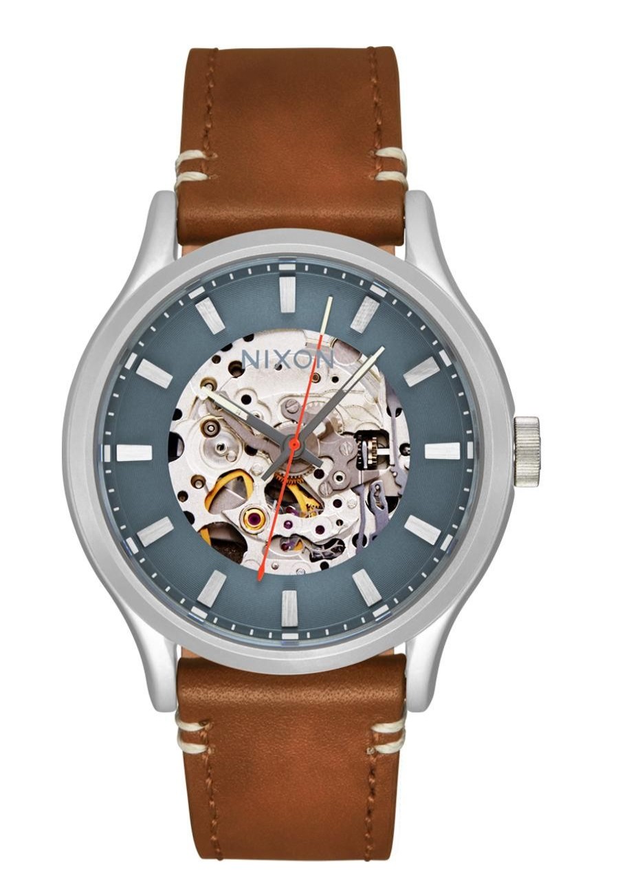 Men'S Watches Nixon | Spectra Leather