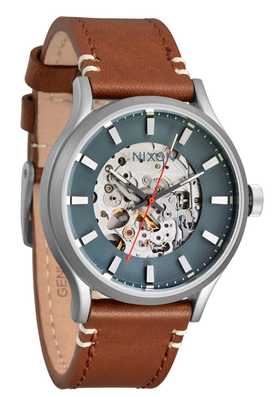 Men'S Watches Nixon | Spectra Leather